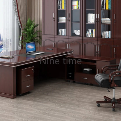 Executive Supplies Office Desks Writing Laptop Mid Century Storage Computer Desks Long European Escritorios De Oficina Furniture