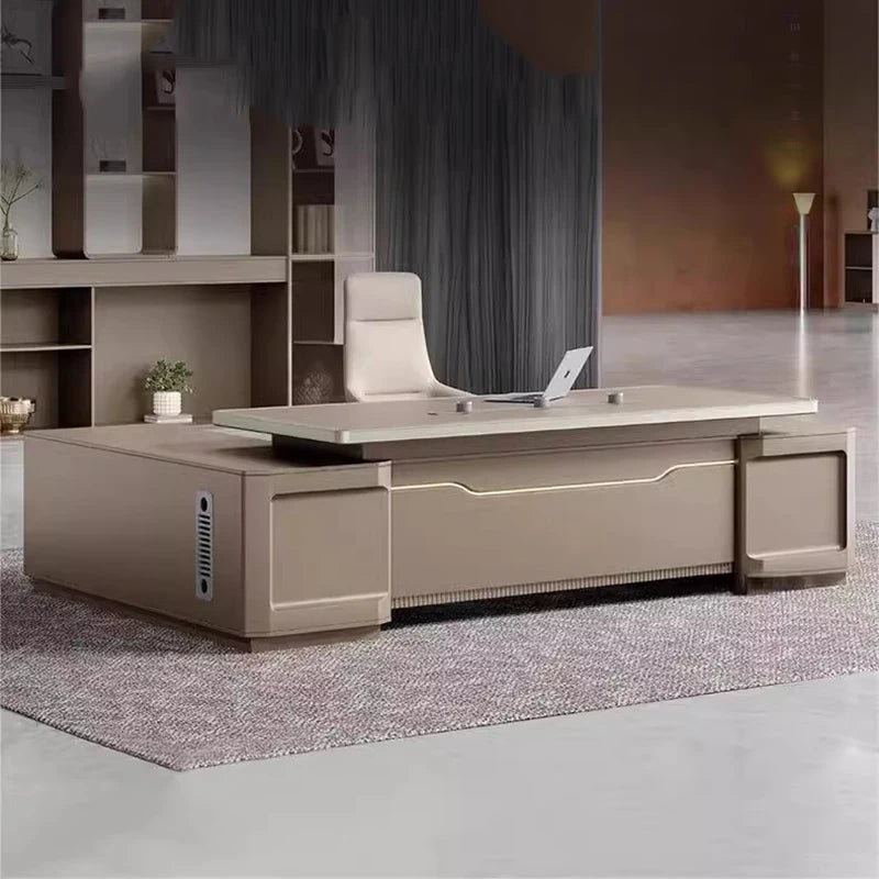 Auxiliary Desk Corner Office Simple Table Bedroom Accessories Furniture Tables Executive Room Schreibtisch Conference Desktop