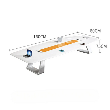 Writing Reception Conference Tables Standing Office Executive Desk Meeting Workbench Mesas De Conferencia Modern Furniture