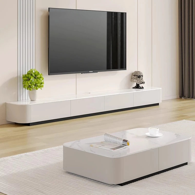 55 Inch Modern Fireplace Tv Stand White Bedroom Nordic Universal Tv Stand Floor Tv Desk Mueble Para Televisor Room Furniture