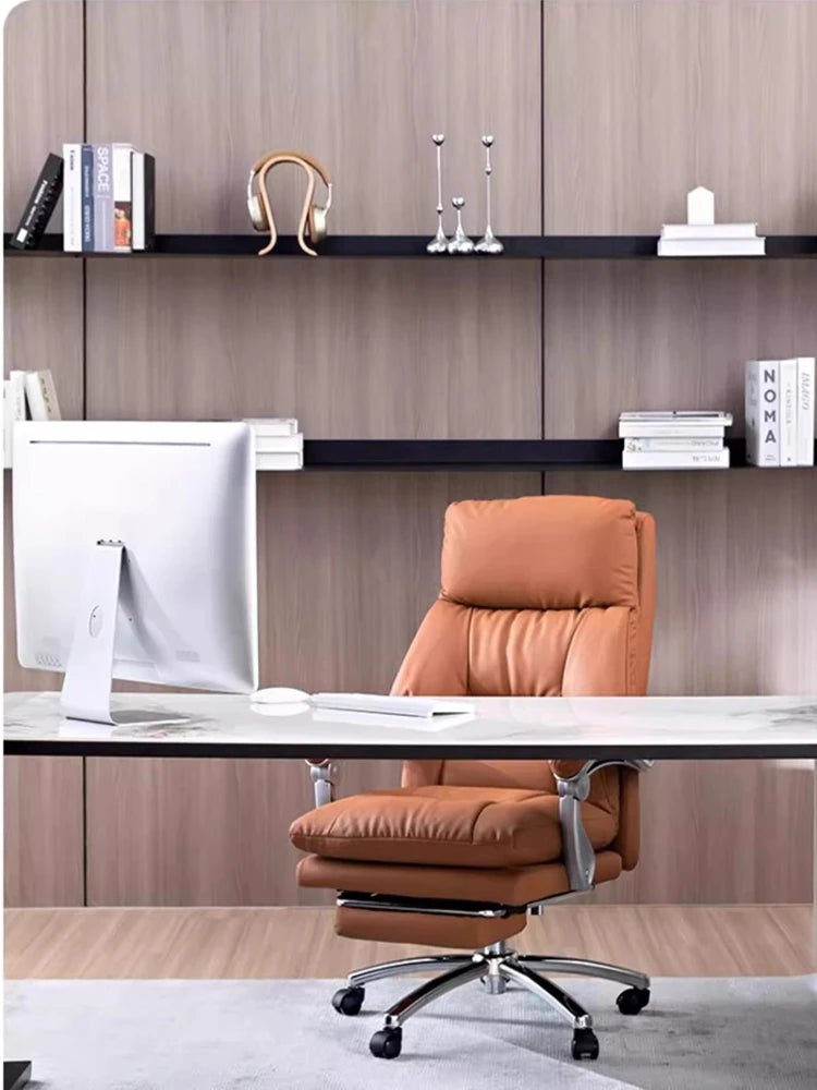 Sedentary Comfort Office Chair Lazy Sofa Recliner Computer Gaming Chair Soft Executive Silla De Escritorio Office Furniture Soft