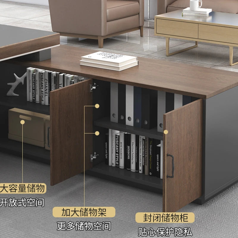 Meeting Room Work Desk Executive Office Luxury Bedroom Drawers Wooden Storage Work Desk Compact Tavolo Gaming Wood Furniture