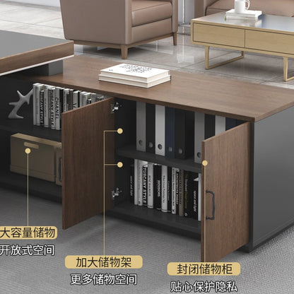 Meeting Room Work Desk Executive Office Luxury Bedroom Drawers Wooden Storage Work Desk Compact Tavolo Gaming Wood Furniture