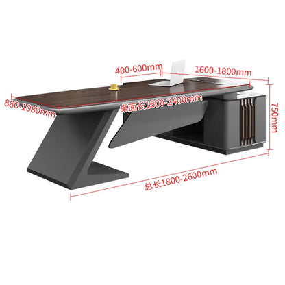 Furniture Room Office Reception Desk Executive Simple L Shaped Table Accessories Multifunctional Corner Computer Escritorio Home