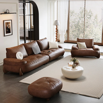 Italiano Conference Togo Sofa Accent Recliner Hotel Brown Lounge Brown Togo Sofa Reading Tabourets De Bar Theater Furniture