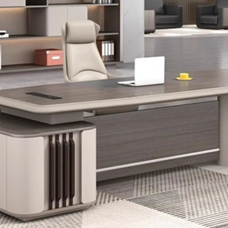 Office Executive Office Desk Organizer Wooden Reception Luxury Computer Desks Drawer Escritorios De Ordenador Furniture Office