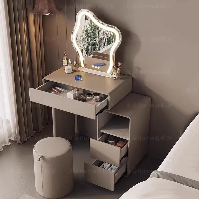 Room Cheap Makeup Dressing Headdresses Organizer Coffee Mesas Computer Desks Comfortable Drawers Vestidores Home Furniture