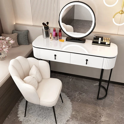 Mobile Nightstands Vanity Chair Bedroom Makeup Tv Stands Dressing Tables Mirror Tables Mesas De Maquiagem Bedroom Furniture