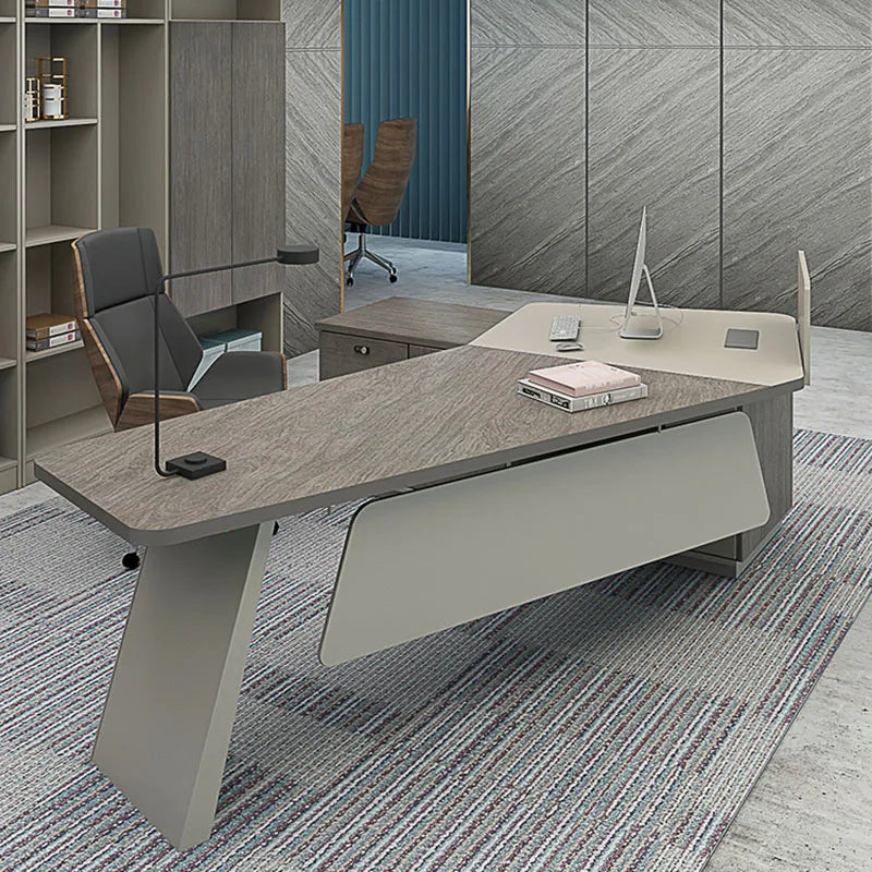 Designer Computer Office Desks Boss Luxury Storage Workstation Office Table Executive Tavolo Da Lavoro Modern Furnitures