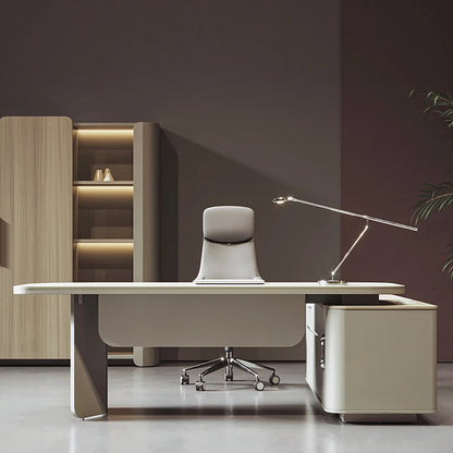 Luxury Nordic Table Storage Modern Standing Boss Desk Storage Italian Executive Scrivanie Per Computer Office Furniture