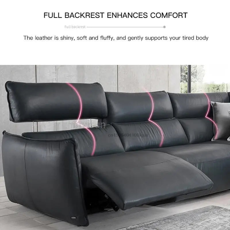 Classic Reclining Electric Function Sofa Chair For Home Bedroom Living Room Furniture Modern Style Couch Upholstered Armchairs