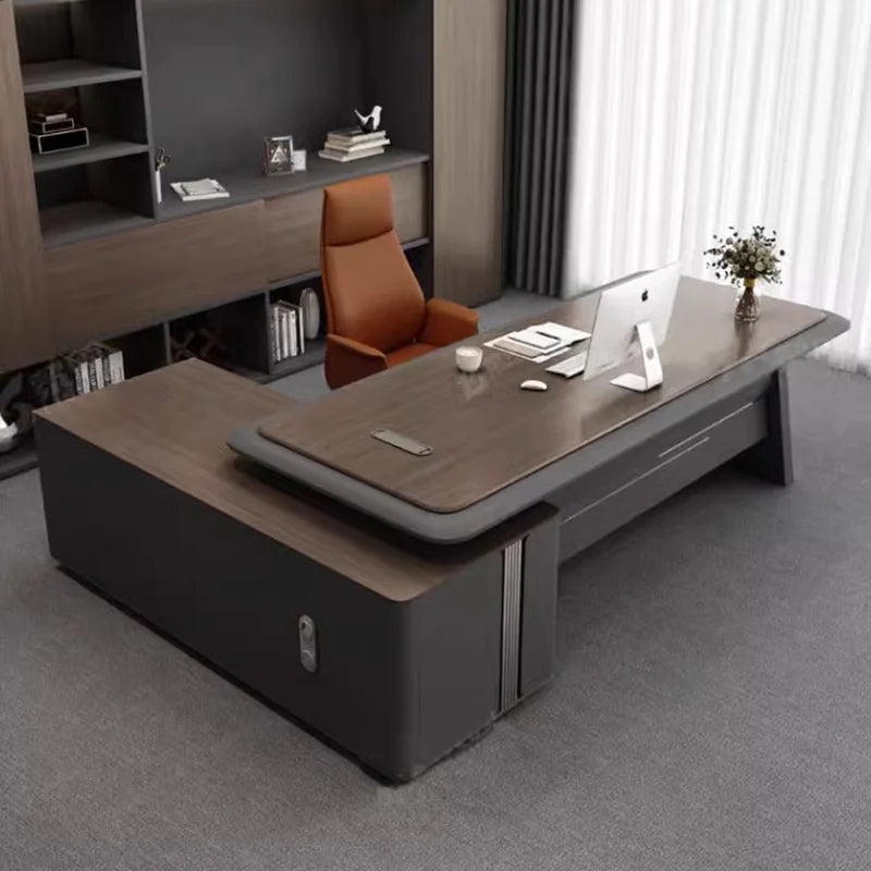 Computer Organization Office Desks Simple Corner Conference Gaming Storage Work Desk Executive Mesas De Escritorio Furnitures