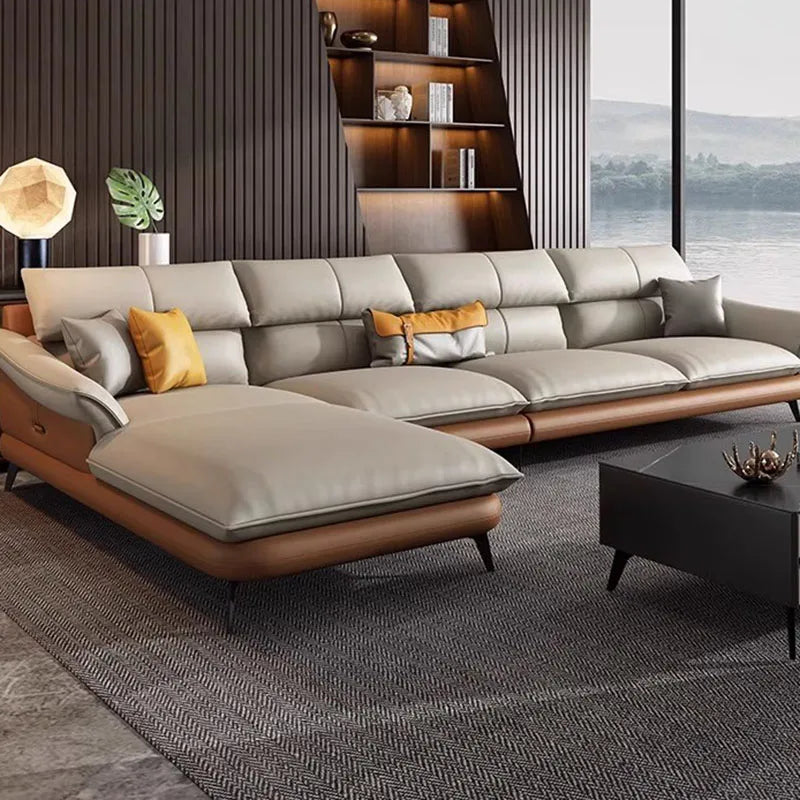 Relaxing Simple Fancy Sofas Living Room Nordic Leather Recliner Puffs Sofa Sectional Modern Sofy Do Salonu Furniture Couch