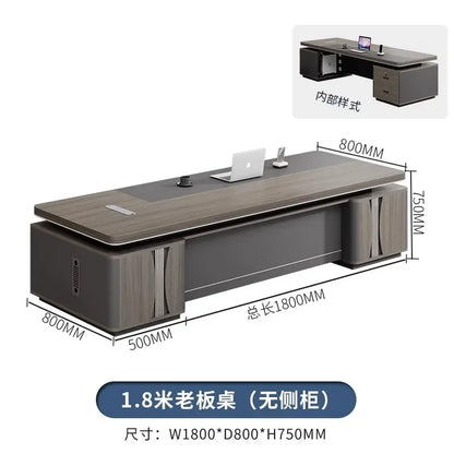 Corner Writing Desk Reception Drawers Executive Computer Office Desk Organizer Modern Escritorios De Oficina Office Furniture