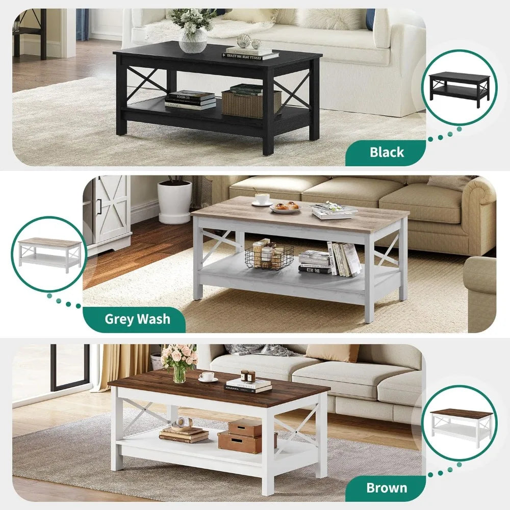 Modern living room coffee table