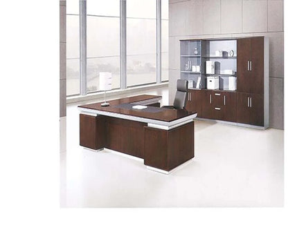 Modern Lasted Luxury CEO Boss Executive Desk Large Frame Fashion Wooden Furniture Office Table