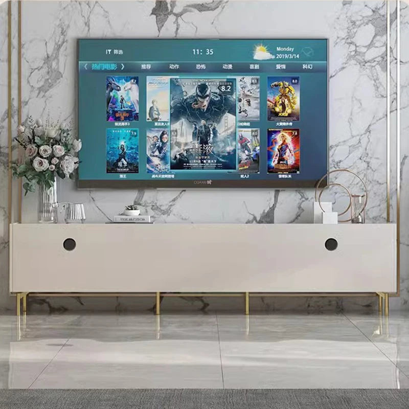 Nordic Fireplace Tv Stand Modern 55 Inch Floor White Tv Stand Table Cabinet Tv Cabinet Archivadores Muebles Para Casa Furniture