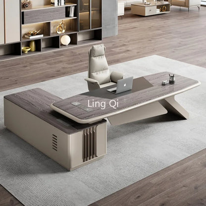 Bedroom Boss Office Desk Executive Conference Luxury Reception Computer Desks Drafting Art Escritorio Oficina Home Furniture