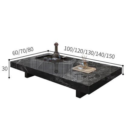 Waterproof Large Coffee Tables Nordic Luxury Low Large Rectangle Coffee Tables Center Floor Meubles De Salon Home Decoration