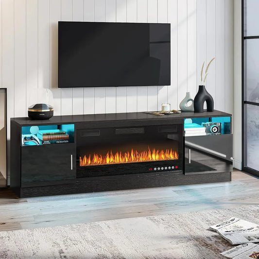 TVs Up To 80", 36" Electric Fireplace