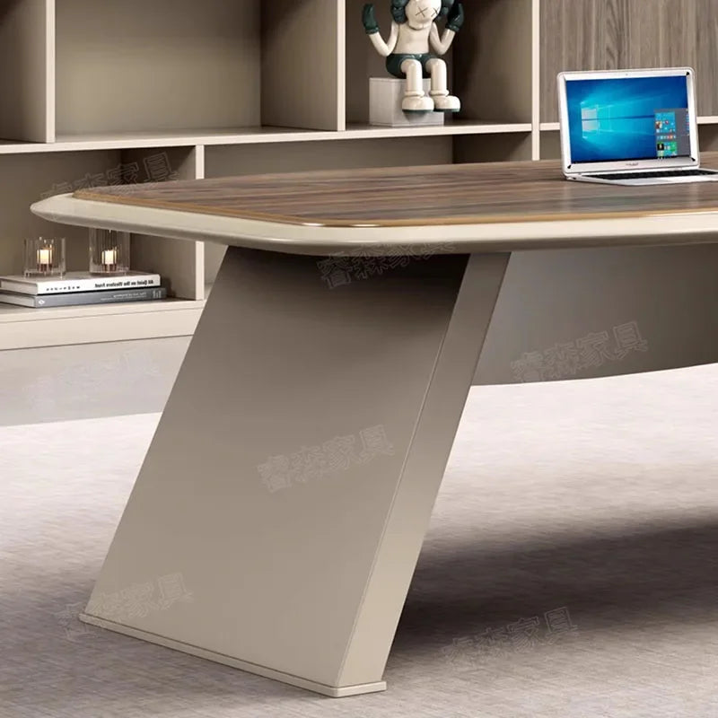 Desktop Filing Office Desk Executive Modern Laptop Meeting Drafting Console Office Desk Coffee Tavolo Da Lavoro Furniture HDH