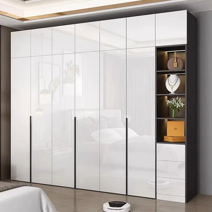 Narrow Bedroom Wardrobes Japanese Bathroom Ideas Gentleman Luxury Vertical Ventilation Closet Industrial Armadio Hotel Furniture