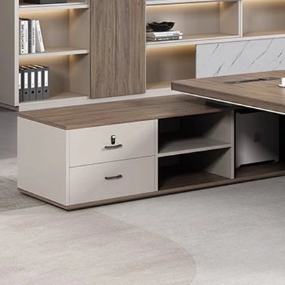 Writing Workbench Office Desk Modern Executive Storage Desktop Office Desk Standing Scrivanie Per Ufficio Luxury Furniture