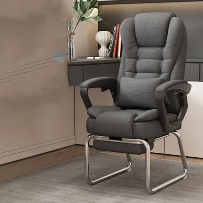 Leather Emperor Camp Emperor Camp Dinning Designer Kneeling Makeup Luxury Office Chair Portable Silla Oficina Library Furniture