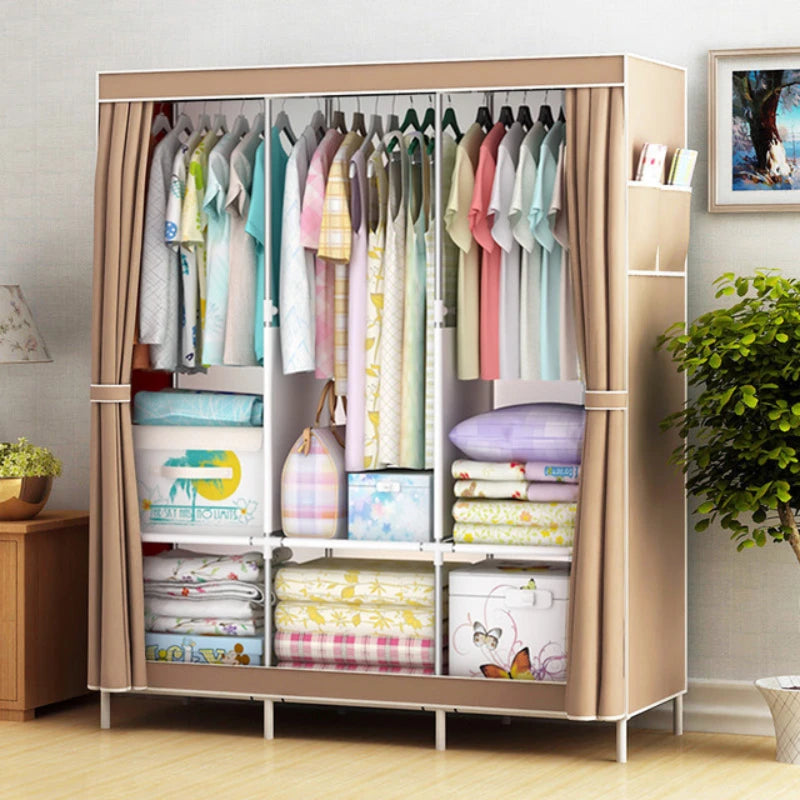 Simple Cloth Wardrobe Steel Tube Assembly