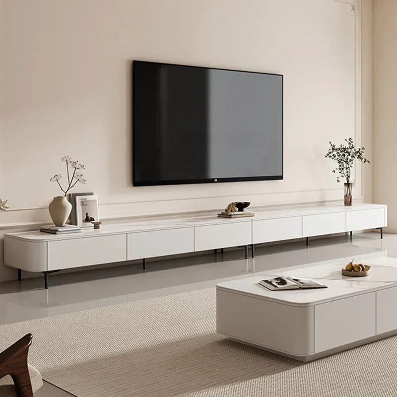 Stand White Unit Tv Cabinet Mobile Lowboard Bench Wall Mount Tv Desk Living Room Tray Table Meuble Tv Salon Home Furniture