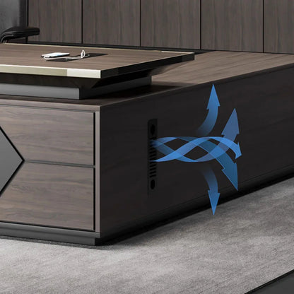 Workstation Writing Office Desk Drawers Boss Modern Desktop Executive Office Desks Corner Table Ordinateur Luxury Furniture