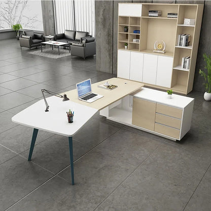 Minimalist Home Office Desks Conference Designer Storage Luxury Modern Work Desk Executive Mesa Escritorio Office Furniture