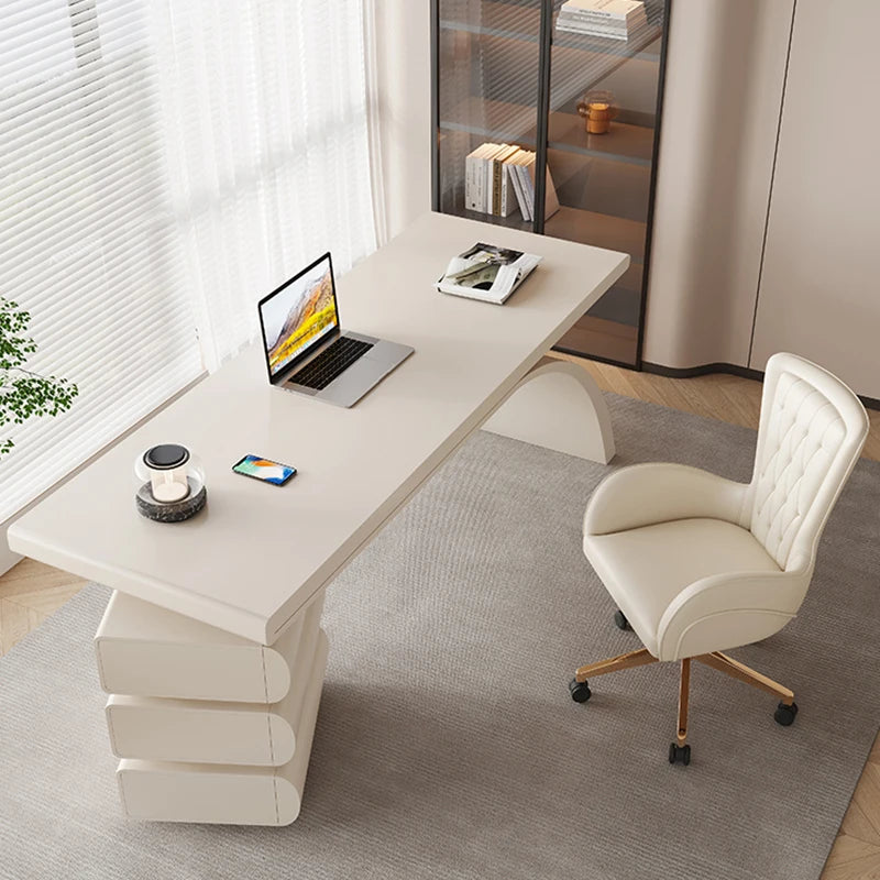 Work Student Office Desk Setup Modern Boss Console Office Table Computer Makeup Meeting Escrivaninha Media Console Furniture