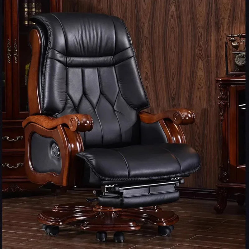 Executive Modern Office Chair Lounge Administrative Swivel Computer Ergonomic Office Chair Comfy Chaise Gaming Luxury Furniture