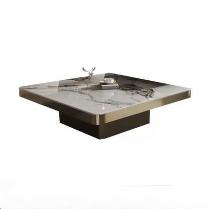 Room Metal Steel Coffee Table Modern Minimalist Italian Regale Side Table Square Aesthetic Beistelltisch Living Room Furniture