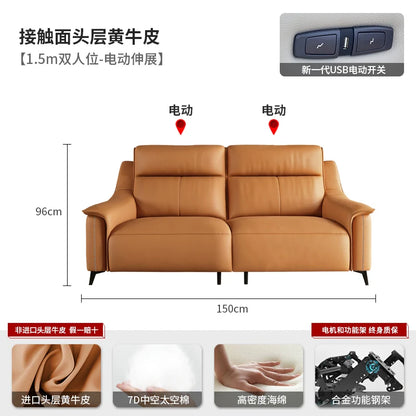 Pedicure Salon Power Recliner Sofa Occasional Sleeper Theater Waiting Power Recliner Sofa Luxury Sofa L Para Sala Furniture