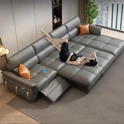 Waterproof Nordic Electric Sofas Two Seater Large Armchair Lazy Grey Sofas Floor Daybed Luxury Woonkamer Banken Furniture