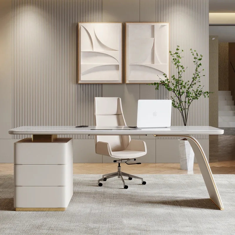 Gaming Corner Desk Standing Executive Conference Storage Office Desk Drawers Meeting Escritorios De Oficina Office Furniture