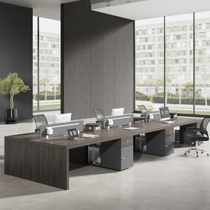 Work Executive Office Desks Writing Modern Desktop Wood Office Desks Laptop Meeting Escritorio Oficina Office Furniture WN50OD