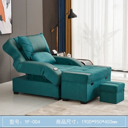 Foot Therapy Pedicure Chairs Luxury Spa Throne Massage Stretcher Pedicure Chairs Professional Makeup Poltrone Furniture MR50PC