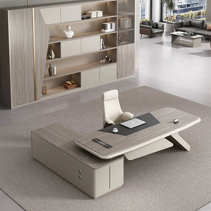 Work Organization Office Desks Modern Conference Simple Storage Executive Office Desks Wood Mesa De Escritorio Home Furniture