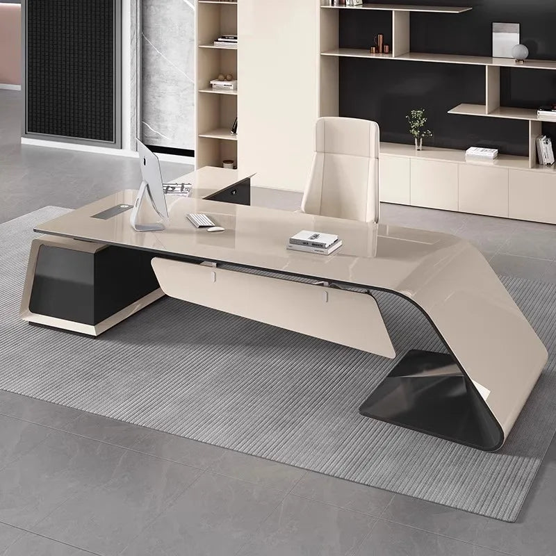 Reading Desk Writing Table Simple Furniture Room Office Bedroom Conference Reception Computadora Minimalist Professional