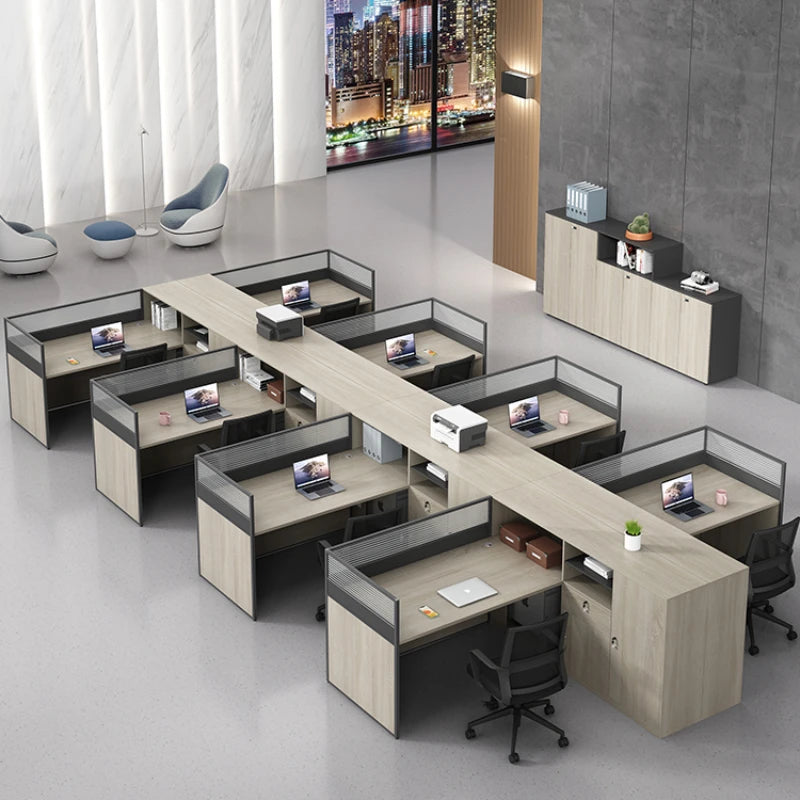 Laptop Desk Meeting Table Corner Desktops Study Executive Office Shelf Writing Bedroom Minimalist Meuble Bureau Furniture Room