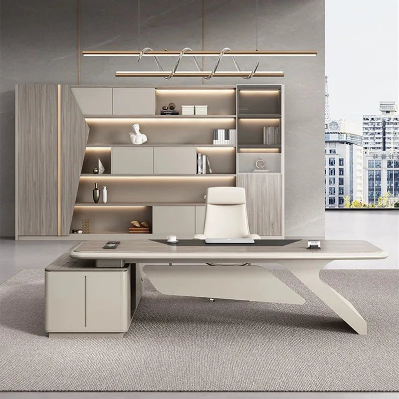 Work Organization Office Desks Modern Conference Simple Storage Executive Office Desks Wood Mesa De Escritorio Home Furniture