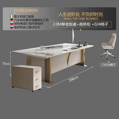 Standing Modern Desk Adjustable Portable Coffee Executive Office Luxury Desk Storage Escritorios De Oficina Office Furniture