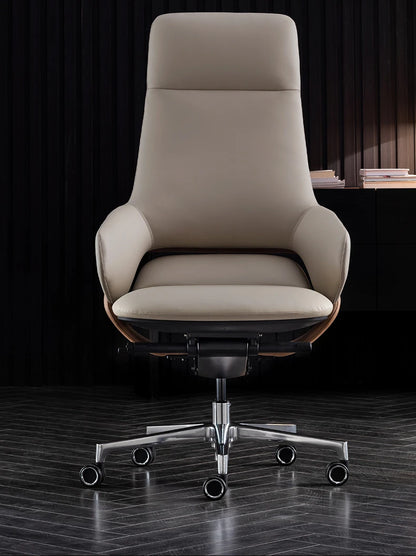 Individual Design Ergonomic Office Chairs Luxury Comfortable Reading Mobile Desk Chair Leather Chaises De Bureau Computer