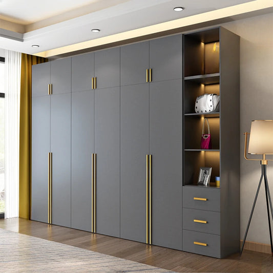 Storage Shelf Wardrobe Nordic Multilayer Luxury Living Room Closet Wardrobe Bedroom Open Closets Rangement Chambre Furniture