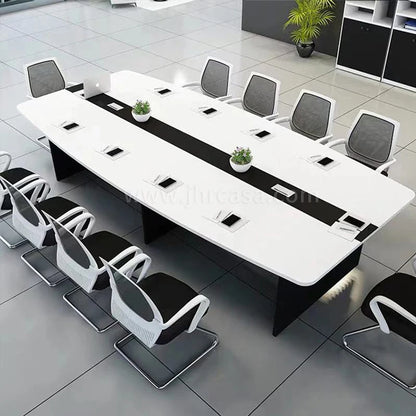 Hot Sale Cheap Price Conference Table Room Furniture Oval Shape Meeting Table Mdf Board Room Conference Table