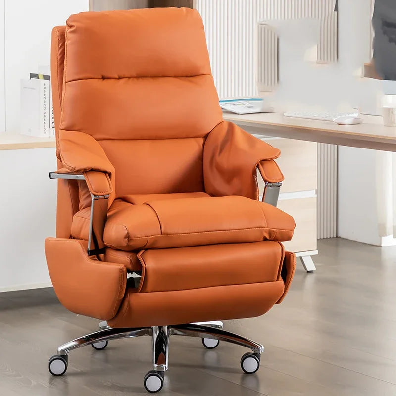 Accent Modern Office Chair Mobile Ergonomic Designer Swivel Lounge Office Chair Vanity Silla De Oficina Luxury Furniture HDH