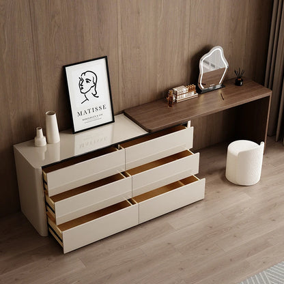 Makeup Storage Cabinet Make Mirror Up Vanity Dressing Table Cosmetics Box Bedroom Comoda Pra Quarto Garden Furniture Sets